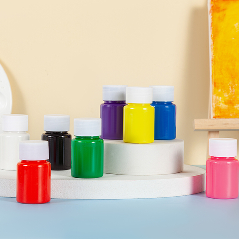 Pintura de póster lavable de colores vibrantes para proyectos escolares y manualidades en el hogar