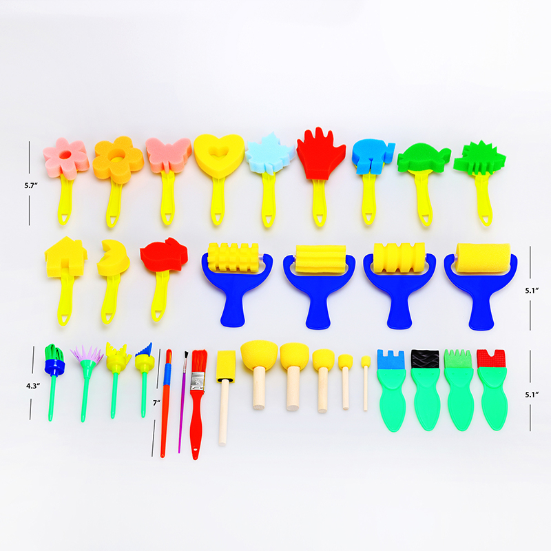 Pincel de esponja detallado profesional para pintar