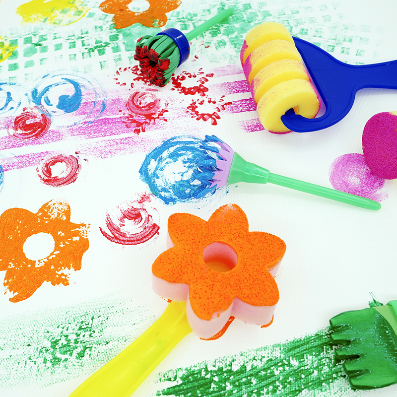 Pincel de esponja detallado profesional para pintar