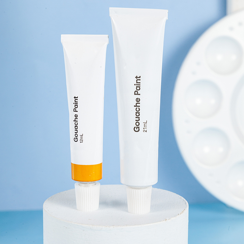 Tubo de pintura Gouache profesional a base de agua para lienzo y papel