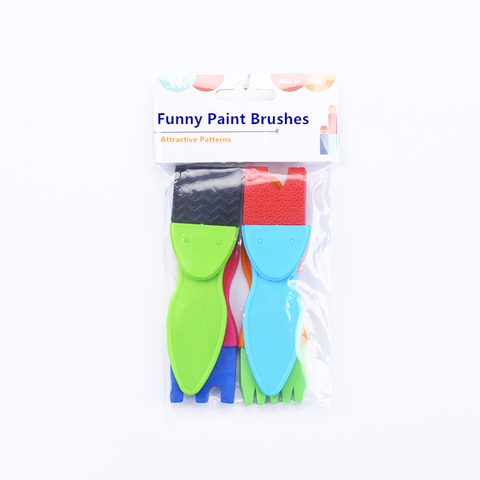 Pincel de espuma EVA 4 piezas