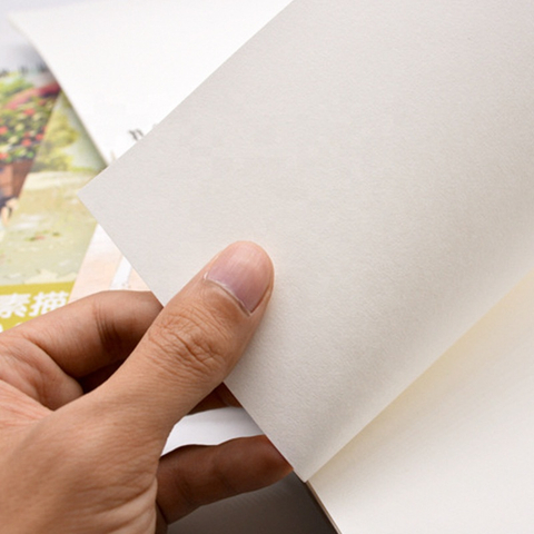 Bloc de papel de dibujo de superficie superior multimedia perfecto para pintar