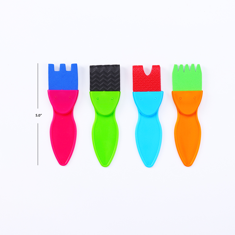 Pincel de espuma EVA 4 piezas